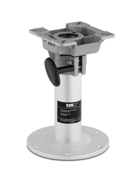 Kojos pagrindo rėmas valties kėdės pasukimui 22 cm aukštis 333-470 mm Kojos pagrindo rėmas valties kėdės pasukimui 22 cm aukštis 333-470 mm