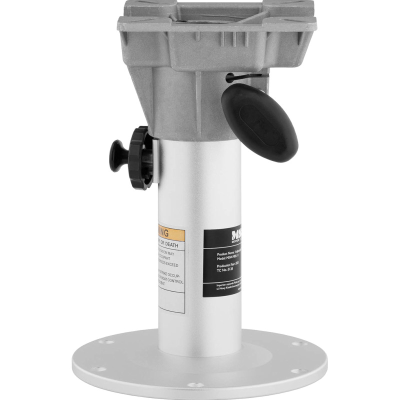 Kojos pagrindo rėmas valties kėdės pasukimui 22 cm aukštis 333-470 mm