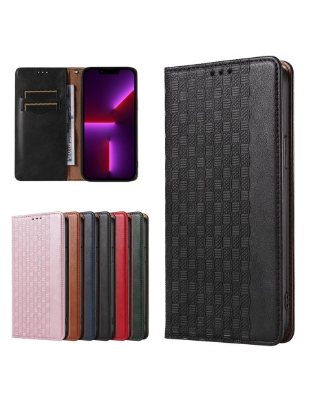 Magnetinio dirželio dėklas, skirtas Samsung Galaxy S23+ atverčiamas dangtelis piniginės mini dirželio stovas juodas