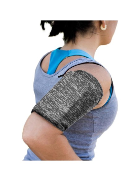 Bėgimo pratimams skirta rankovė fitneso rankovė M pilka