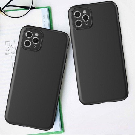 Minkštas Samsung Galaxy A04s dėklas, plonas silikoninis dangtelis, juodas Minkštas Samsung Galaxy A04s dėklas, plonas silikoninis dangtelis, juodas