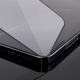 Wozinsky Full Glue grūdintas stiklas viso ekrano grūdintas stiklas, skirtas Motorola Moto G72 9H su juodu rėmeliu