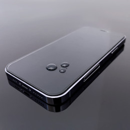 Wozinsky Full Glue grūdintas stiklas viso ekrano grūdintas stiklas, skirtas Motorola Moto G72 9H su juodu rėmeliu