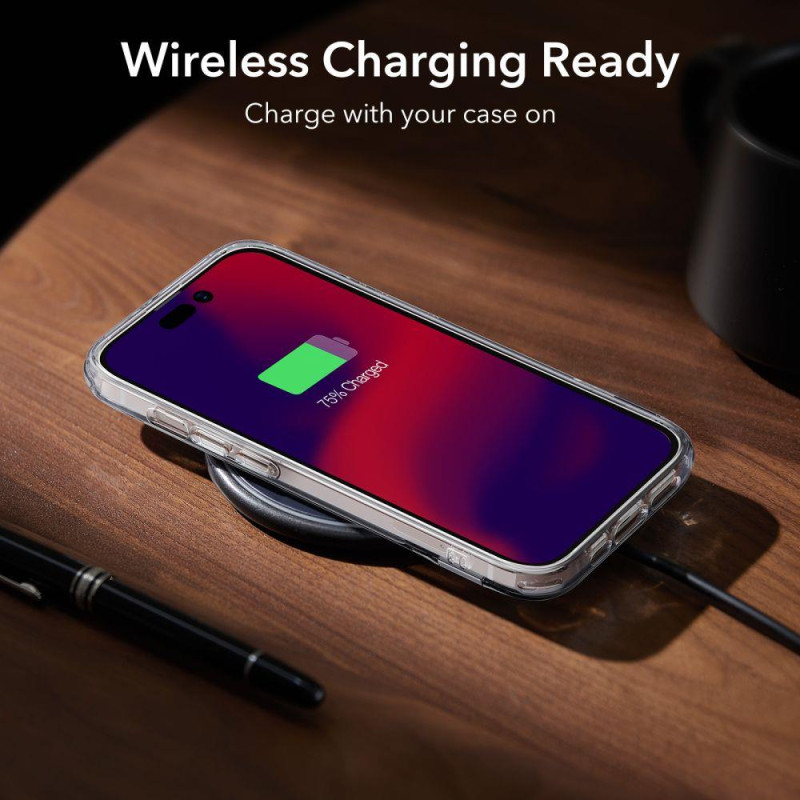 ESR Air Shield Boost dėklas iPhone 14 Pro - skaidrus