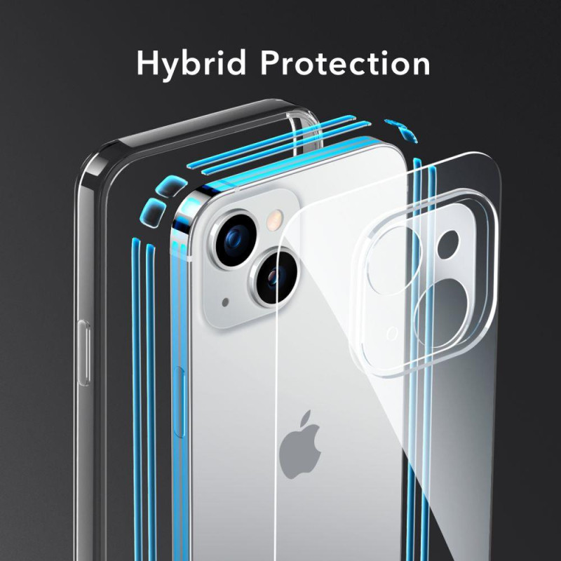 ESR Ice Shield dėklas iPhone 14 Plus - skaidrus