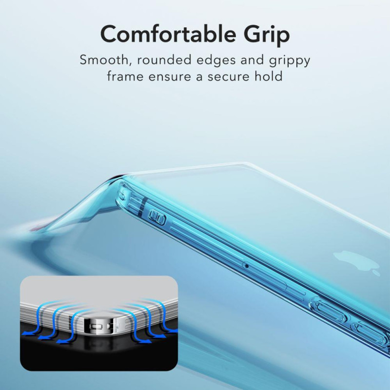 ESR Ice Shield dėklas iPhone 14 Plus - skaidrus