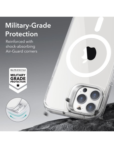 ESR Classic Kickstand Halolock MagSafe dėklas iPhone 14 Pro - skaidrus ESR Classic Kickstand Halolock MagSafe dėklas iPhone 14 Pro - skaidrus