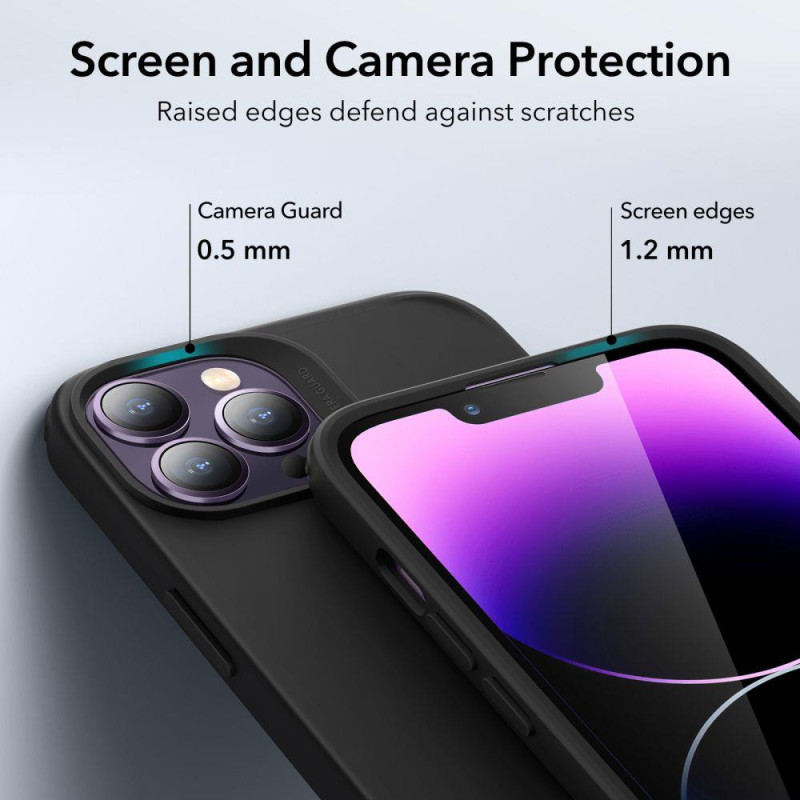 ESR Classic Hybrid Halolock MagSafe dėklas iPhone 14 Pro Max - juodas