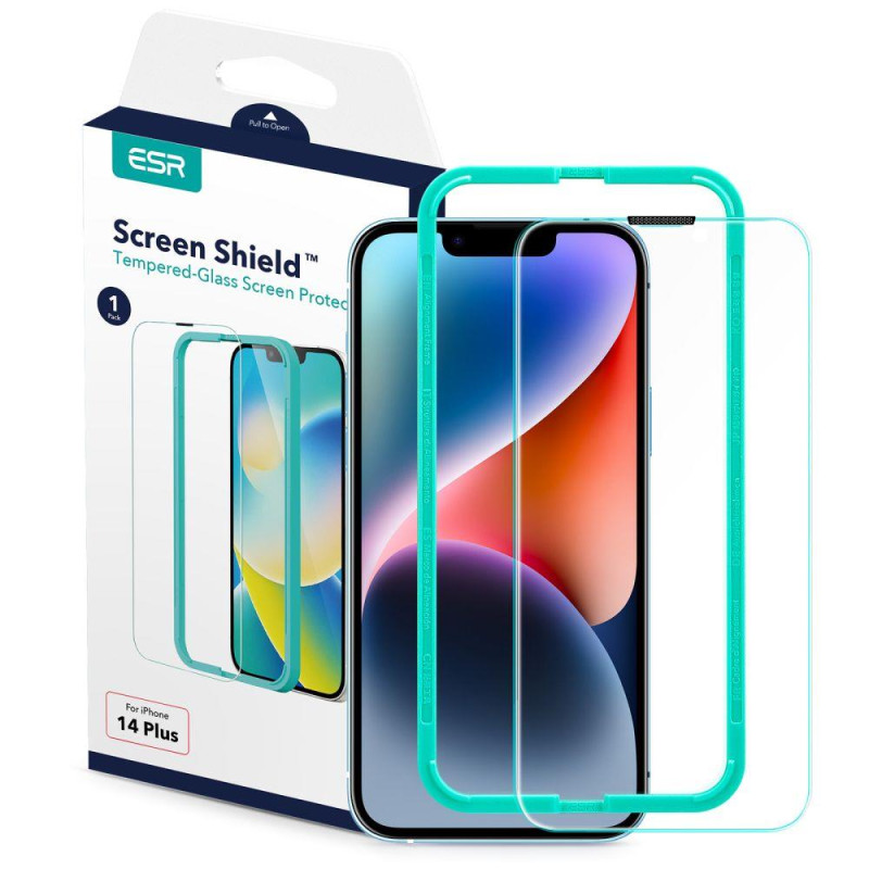 ESR Screen Shield grūdintas stiklas skirtas iPhone 13 Pro Max / iPhone 14 Plus