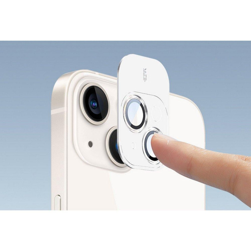 ESR fotoaparato objektyvo fotoaparato dangtelis, skirtas iPhone 14 / iPhone 14 Plus – juodas