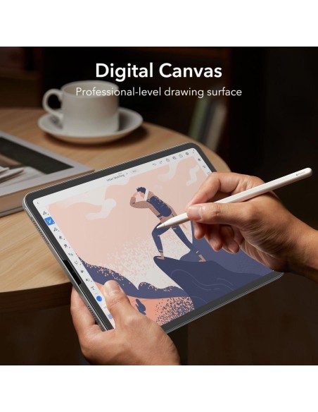 ESR Paper Feel apsauginė folija iPad Air 4 / 5 / iPad Pro 11& 39 & 39 - matinė, 2 vnt.