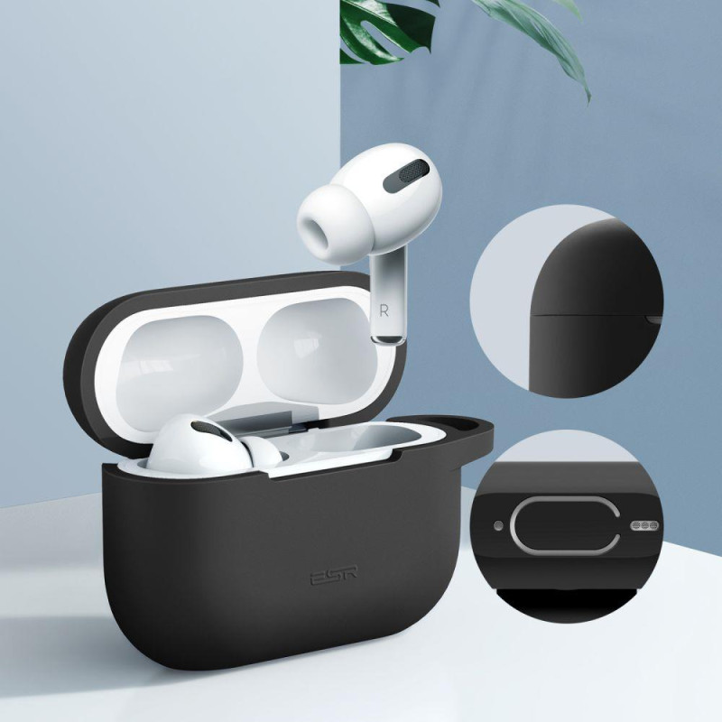 ESR Bounce dėklas Apple AirPods Pro 1/ 2 - juodas