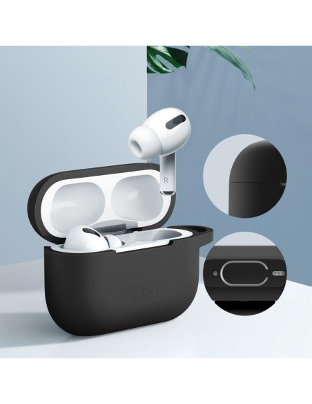 ESR Bounce dėklas Apple AirPods Pro 1/ 2 - juodas ESR Bounce dėklas Apple AirPods Pro 1/ 2 - juodas