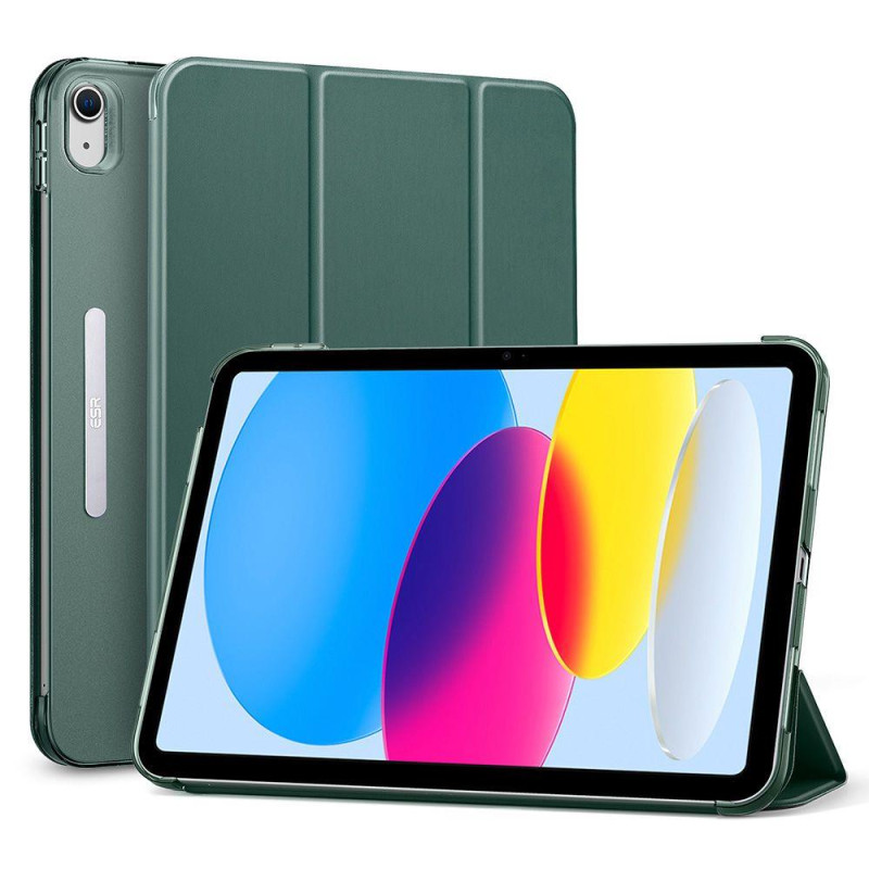 ESR Ascend Trifold dėklas, skirtas iPad 10.9& 39 & 39 2022 – žalias ESR Ascend Trifold dėklas, skirtas iPad 10.9& 39 & 39 2022 – žalias