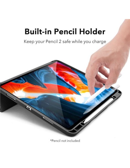 ESR Rebound pieštukas, skirtas iPad Pro 12,9 colių 2021 / 2022 m. – juodas ESR Rebound pieštukas, skirtas iPad Pro 12,9 colių 2021 / 2022 m. – juodas