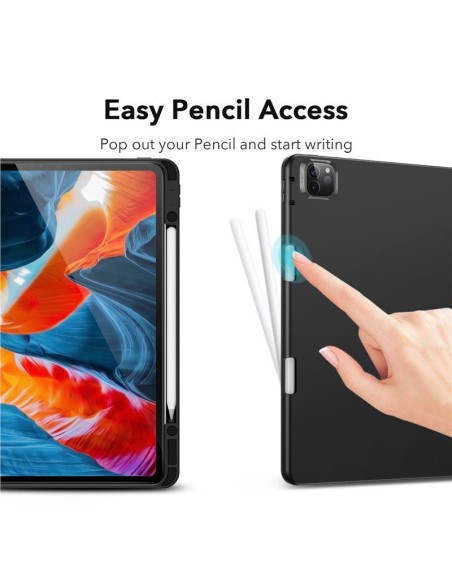 ESR Rebound pieštukas, skirtas iPad Pro 12,9 colių 2021 / 2022 m. – juodas ESR Rebound pieštukas, skirtas iPad Pro 12,9 colių 2021 / 2022 m. – juodas