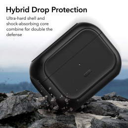 ESR Orbit Halolock su MagSafe, skirta Apple AirPods Pro 1/ 2 – juoda