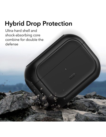 ESR Orbit Halolock su MagSafe, skirta Apple AirPods Pro 1/ 2 – juoda ESR Orbit Halolock su MagSafe, skirta Apple AirPods Pro 1/ 2 – juoda
