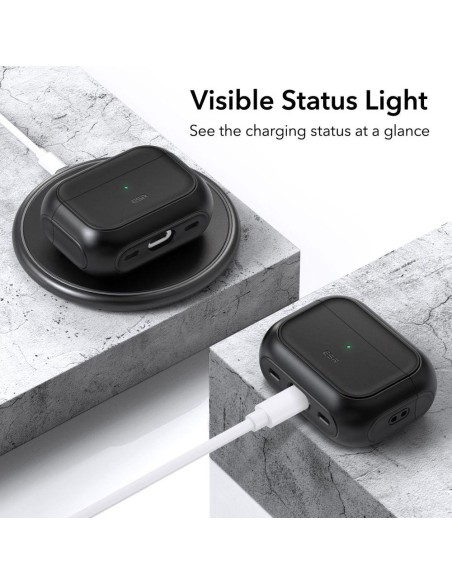 ESR Orbit Halolock su MagSafe, skirta Apple AirPods Pro 1/ 2 – juoda ESR Orbit Halolock su MagSafe, skirta Apple AirPods Pro 1/ 2 – juoda