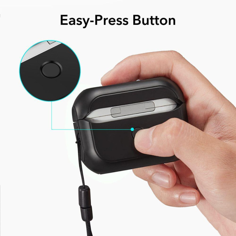 ESR Orbit Halolock su MagSafe, skirta Apple AirPods Pro 1/ 2 – juoda