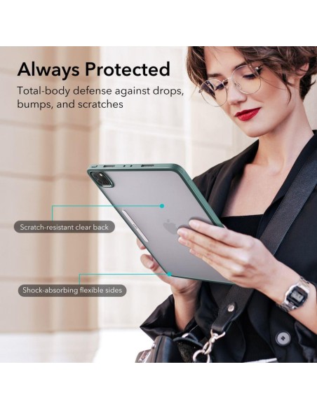 ESR Ascend Hybrid, skirtas iPad Pro 12,9 colių 2021 / 2022 m. – žalia ESR Ascend Hybrid, skirtas iPad Pro 12,9 colių 2021 / 2022 m. – žalia
