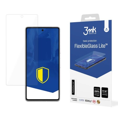 3mk FlexibleGlass Lite™ hibridinis stiklas, skirtas „Google Pixel 7 5G“. 3mk FlexibleGlass Lite™ hibridinis stiklas, skirtas „Google Pixel 7 5G“.