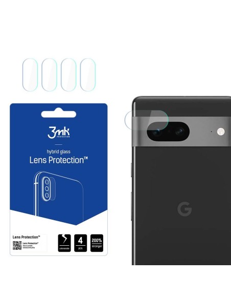 3mk Lens Protection™ hibridinis fotoaparato stiklas, skirtas Google Pixel 7 5G 3mk Lens Protection™ hibridinis fotoaparato stiklas, skirtas Google Pixel 7 5G