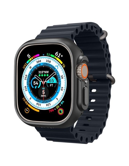 Spigen Thin Fit dėklas Apple Watch Ultra (49 mm) - juodas Spigen Thin Fit dėklas Apple Watch Ultra (49 mm) - juodas