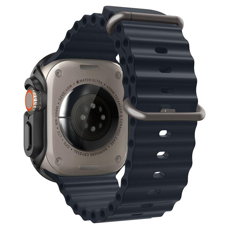 Spigen Thin Fit dėklas Apple Watch Ultra (49 mm) - juodas