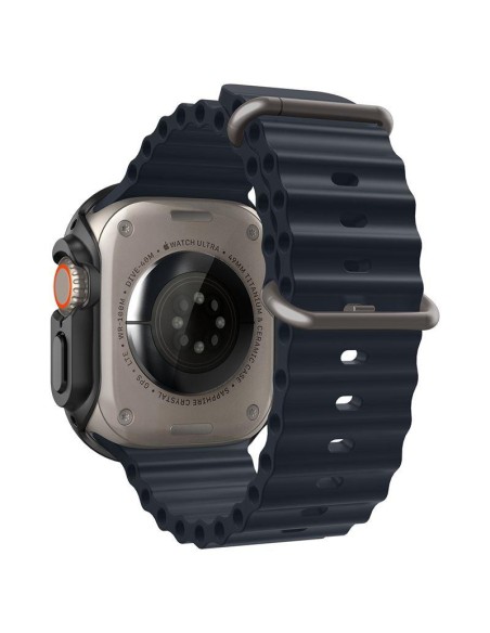 Spigen Thin Fit dėklas Apple Watch Ultra (49 mm) - juodas Spigen Thin Fit dėklas Apple Watch Ultra (49 mm) - juodas
