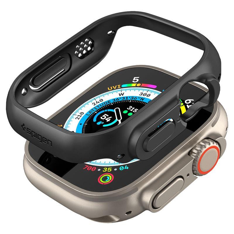 Spigen Thin Fit dėklas Apple Watch Ultra (49 mm) - juodas