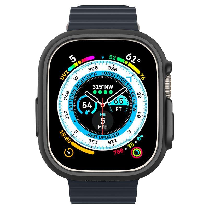 Spigen Thin Fit dėklas Apple Watch Ultra (49 mm) - juodas