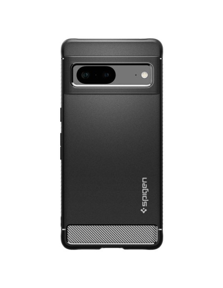 Spigen Rugged Armor dėklas, skirtas Google Pixel 7 – matinė juoda