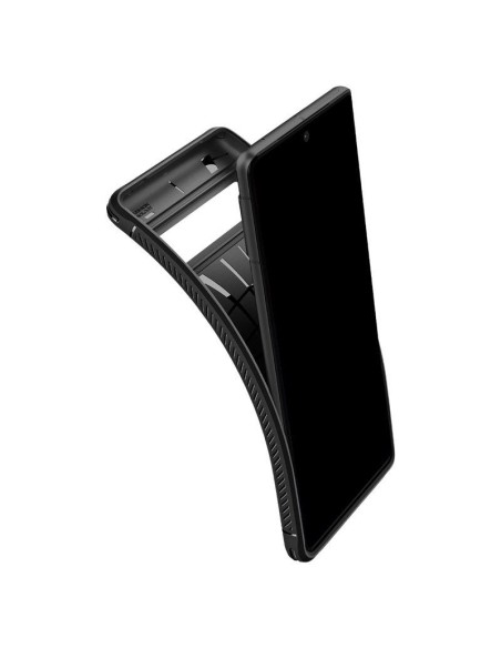 Spigen Rugged Armor dėklas, skirtas Google Pixel 7 – matinė juoda