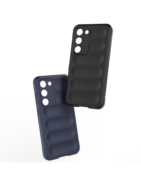 Magic Shield Case dėklas Samsung Galaxy S23+, lankstus, šarvuotas dangtelis, juodas