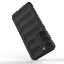 Magic Shield Case dėklas Samsung Galaxy S23+, lankstus, šarvuotas dangtelis, juodas