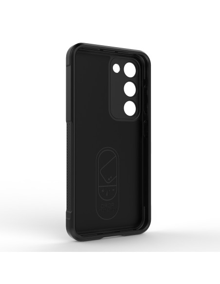 Magic Shield Case Samsung Galaxy S23+, lankstus, šarvuotas dangtelis, raudonas