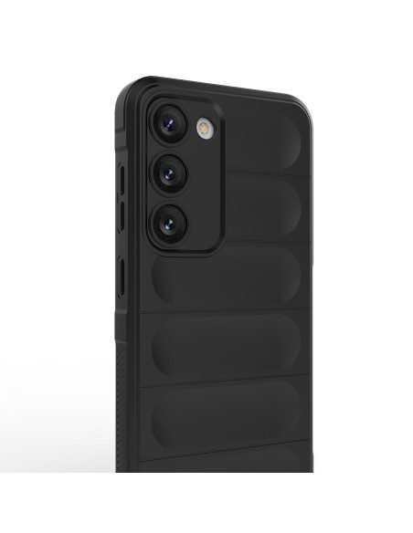 Magic Shield Case dėklas, skirtas Samsung Galaxy S23+, lankstus, šarvuotas dangtelis, mėlynas