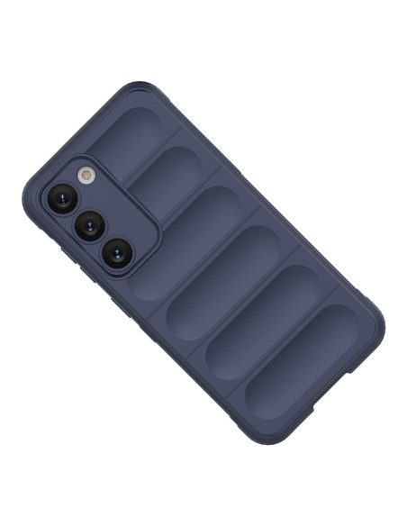 Magic Shield Case dėklas, skirtas Samsung Galaxy S23+, lankstus, šarvuotas dangtelis, mėlynas