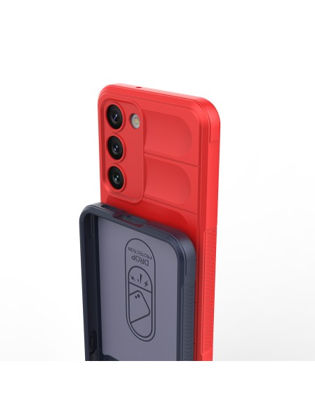 Magic Shield Case dėklas Samsung Galaxy S23+, lankstus, šarvuotas dangtelis, šviesiai mėlynas Magic Shield Case dėklas Samsung Galaxy S23+, lankstus, šarvuotas dangtelis, šviesiai mėlynas