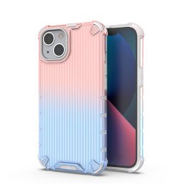 Ombre Protect Case dėklas, skirtas iPhone 13, rožinė ir mėlyna