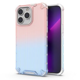 Ombre Protect Case dėklas, skirtas iPhone 13 Pro Max, rožinis ir mėlynas
