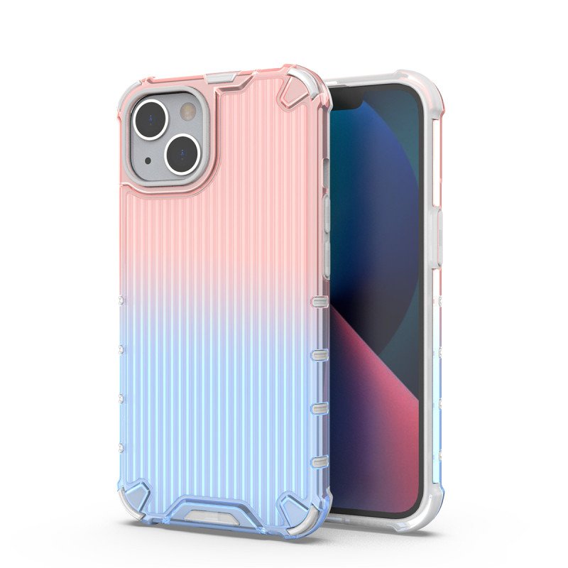 Ombre Protect Case dėklas, skirtas iPhone 14 Plus, rožinė ir mėlyna Ombre Protect Case dėklas, skirtas iPhone 14 Plus, rožinė ir mėlyna