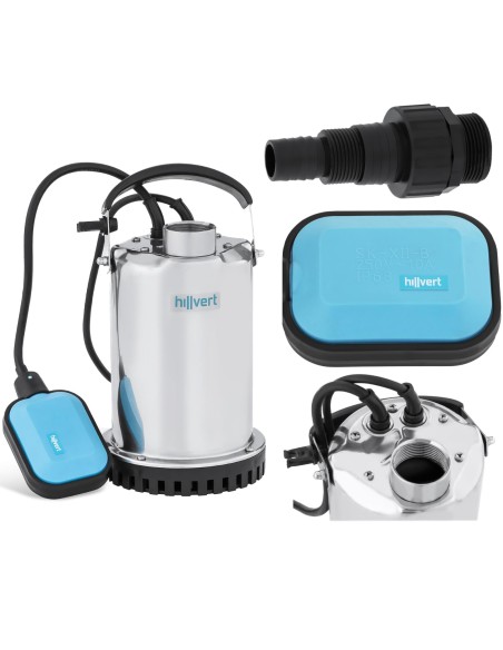 Panardinamas sodo siurblys, nerūdijantis plienas, 400W 7000l/h iki 8m Panardinamas sodo siurblys, nerūdijantis plienas, 400W 7000l/h iki 8m