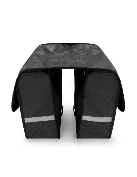 Dvigubas dėklas dviračių laikikliui 28 l juodas