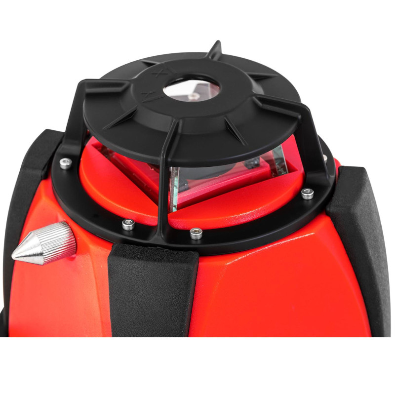 Rotacinio lazerio konstrukcijos lazerio nivelyras raudonas ±5 mm diapazonas 500m