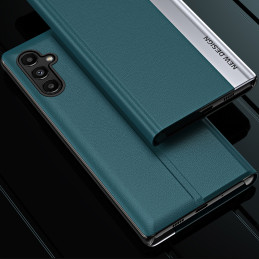Sleep Case Pro dėklas, skirtas Samsung Galaxy S23 su atverčiamu stovu, mėlynas