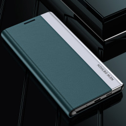 Sleep Case Pro dėklas, skirtas Samsung Galaxy S23 su atverčiamu stovu, mėlynas