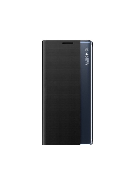 Naujas „Sleep Case“ dėklas, skirtas „Samsung Galaxy S23+“ dangteliu su atvartu, juodu stovu Naujas „Sleep Case“ dėklas, skirtas „Samsung Galaxy S23+“ dangteliu su atvartu, juodu stovu