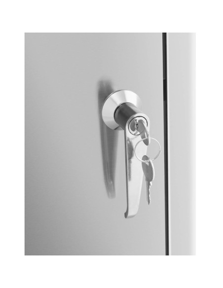 Dvigubas šiukšliadėžės dangtis su įstrižomis angomis PLIENAS 2x 240 l